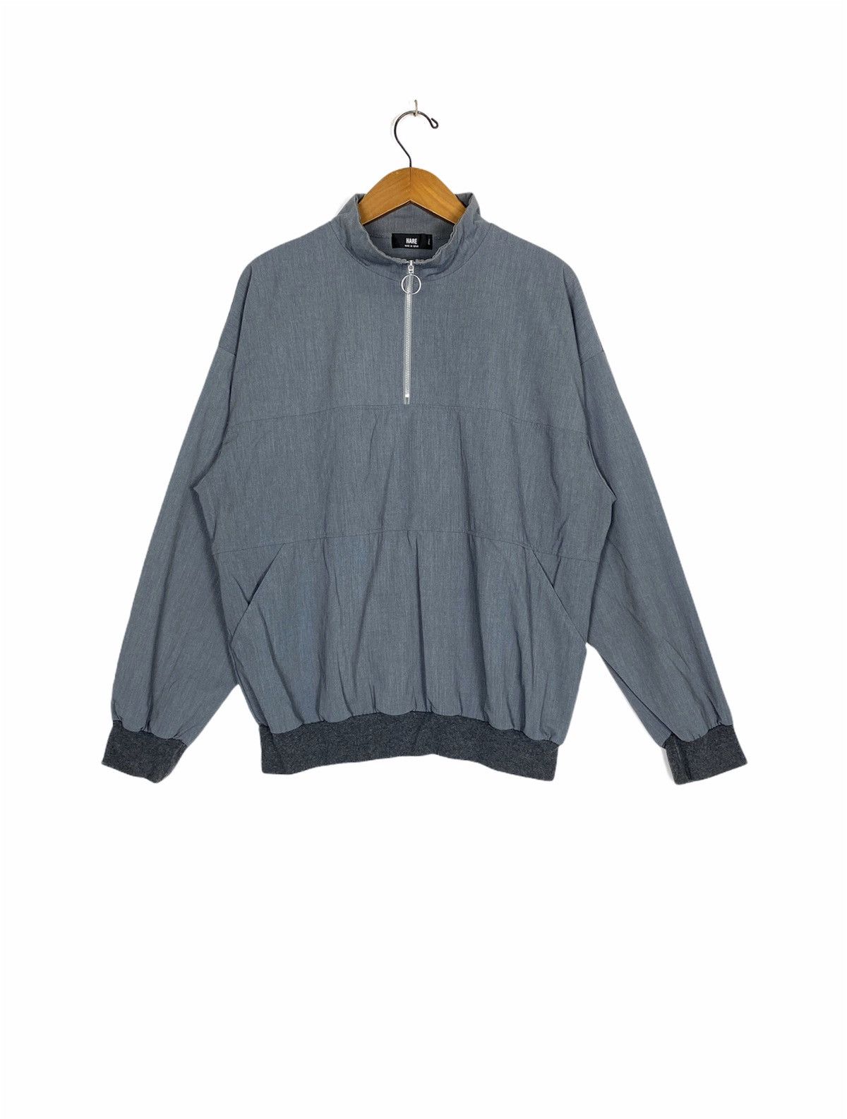 Rare Hare Quater Zip Medium Size Made In Japan