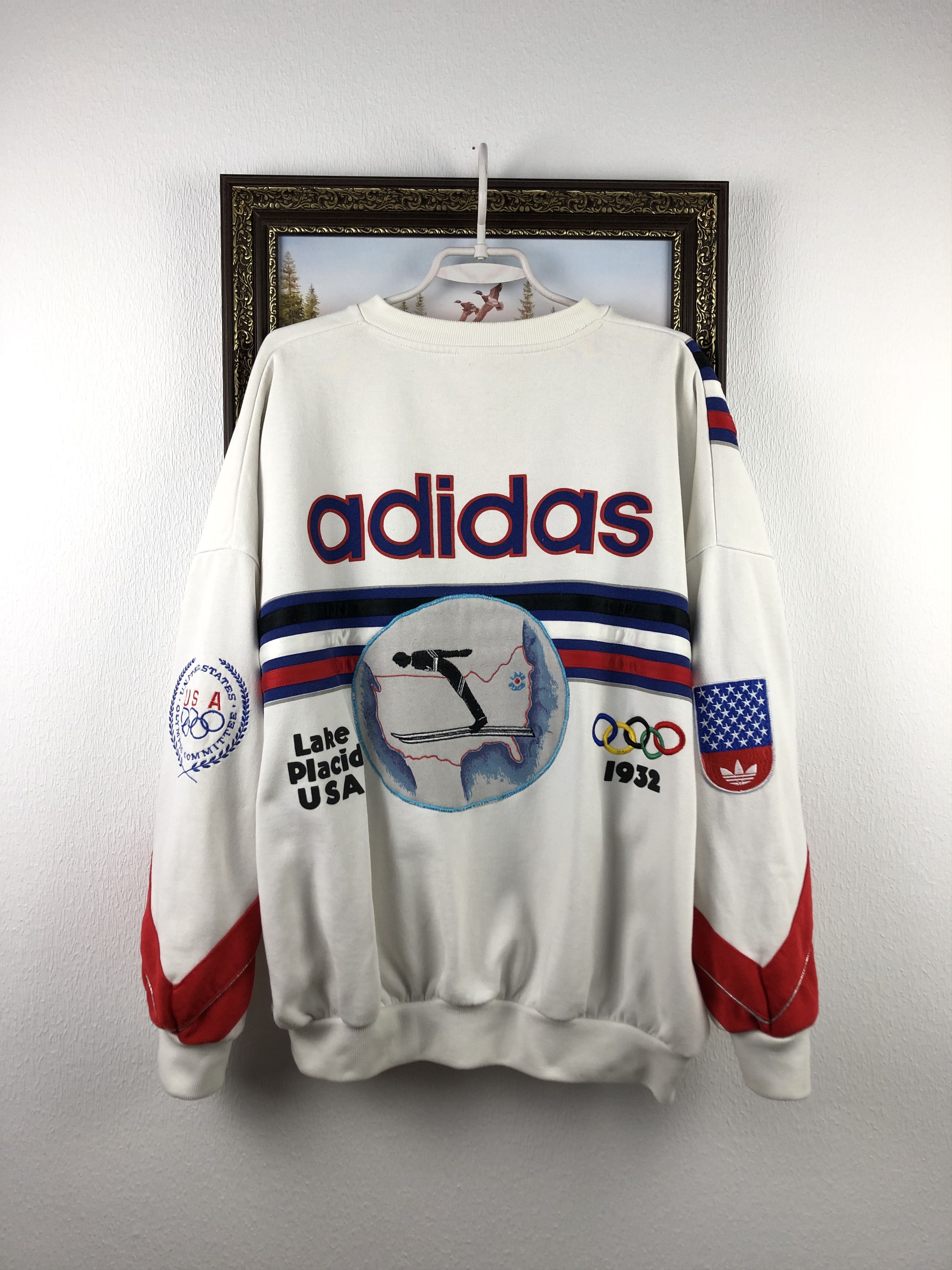 Vintage Lake Placid Olympic Winter Games Sweatshirt Crewneck T-Shirts, Hoodie | FlexRushtees.com