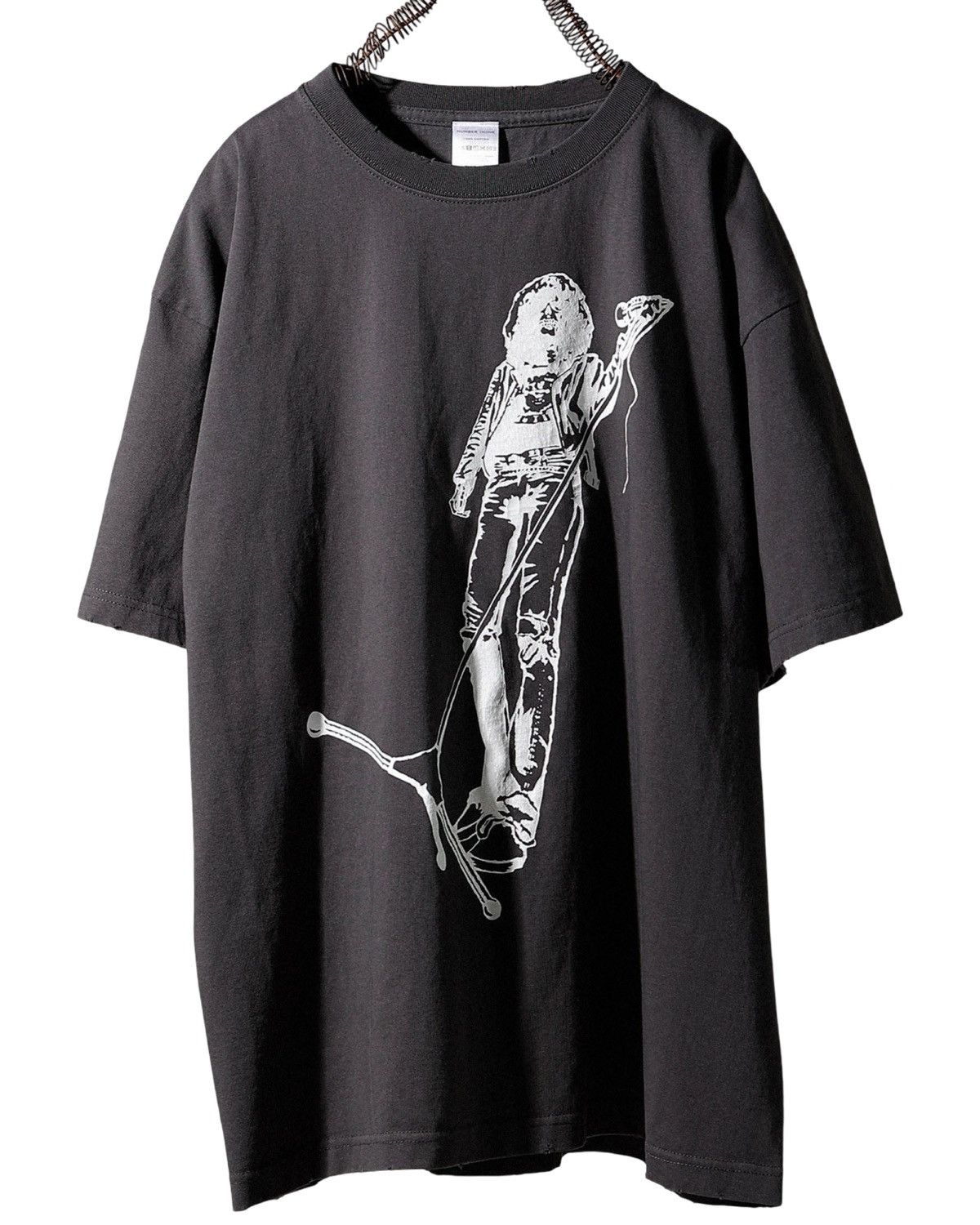 N Ine Number N Ine Joey Ramones Skeleton Tee Size 3 Hoodie, Sweatshirt | FlexRushtees.com