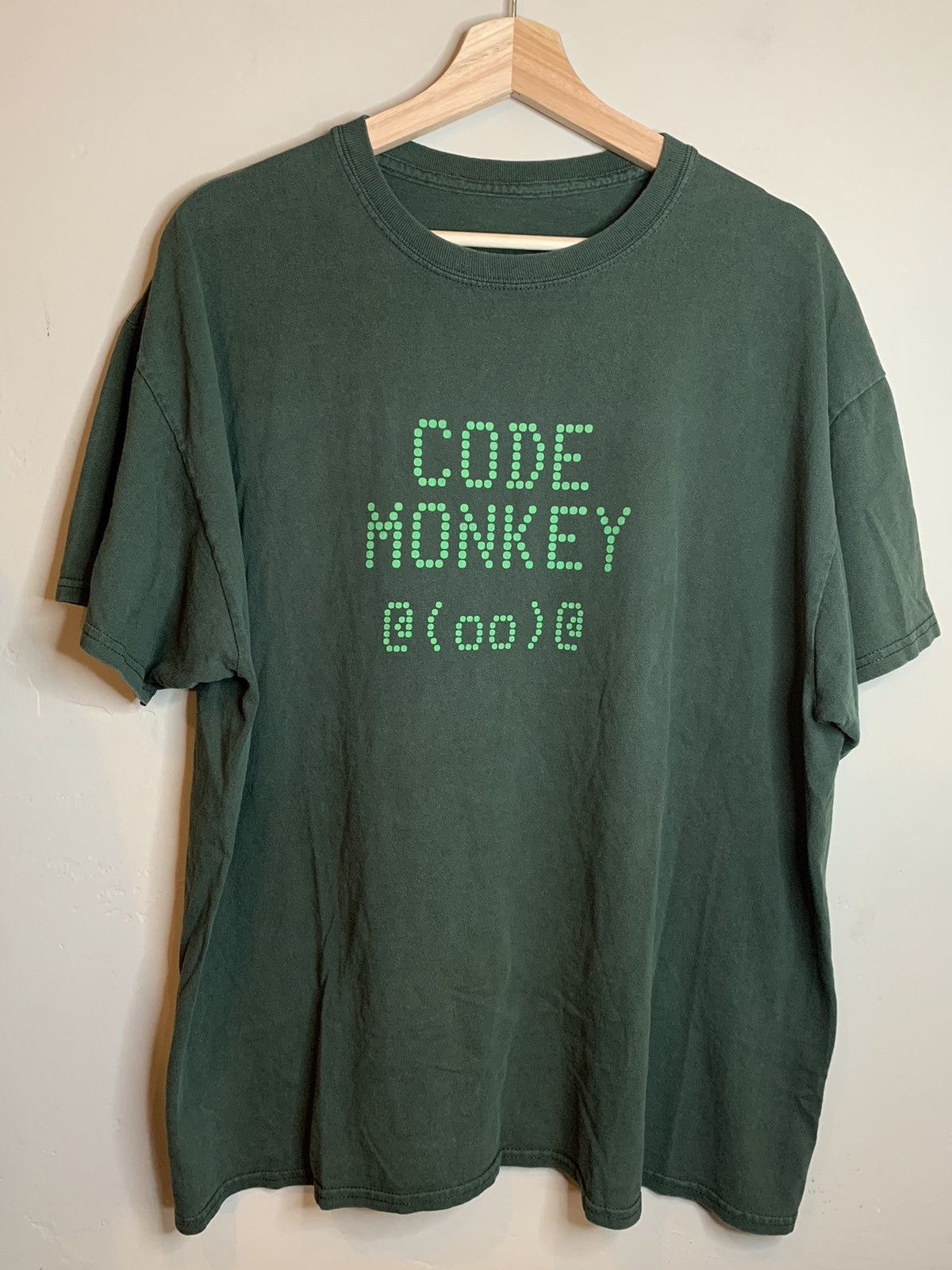 Rare Vintage Code Monkey Tech Coding Grail T Shirt Hoodie, Sweatshirt | FlexRushtees.com