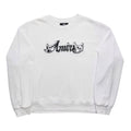 Motley Crue Logo Crewneck Sweatshirt White T-Shirts, Hoodie | FlexRushtees.com
