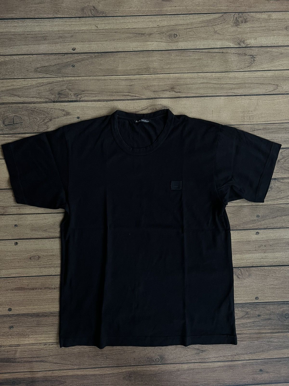 Studios Acne Studios Nash Face Black T Shirt Hoodie, Sweatshirt | FlexRushtees.com