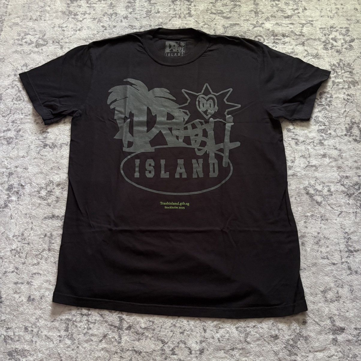 Drain Gang Bladee For Drain Gang Trash Island Graphic T Shirt Black Hoodie, Sweatshirt | FlexRushtees.com