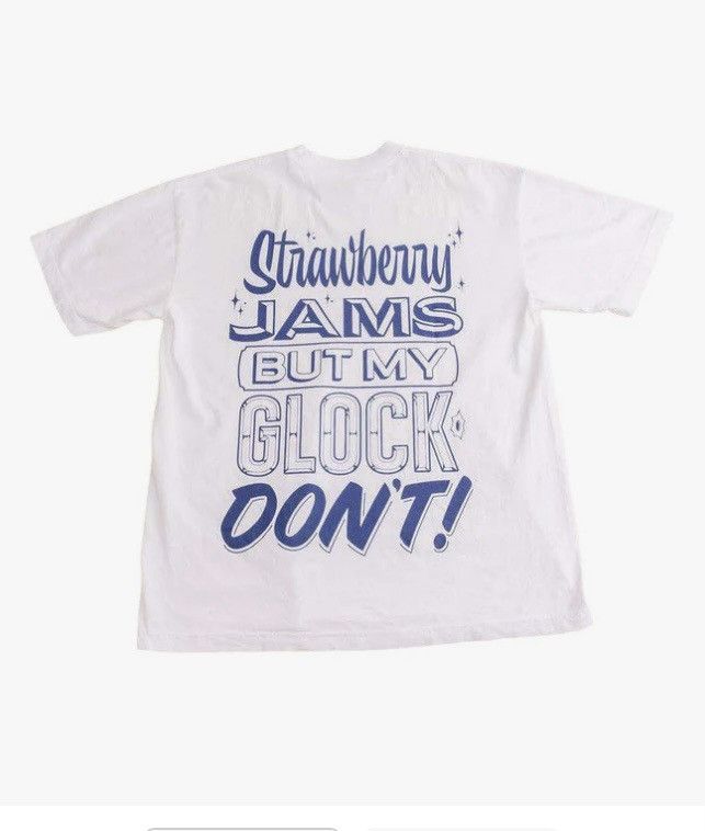 Xxl Sample Strawberry Tee White Navy Blue Hoodie, Sweatshirt | FlexRushtees.com