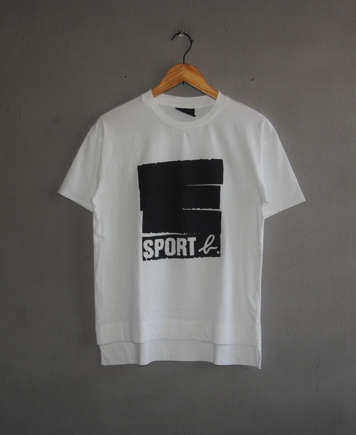 B Agnes B Sport T Shirt Size Small Medium 1990s French Fashion Designer Tee 90s Streetwear Hip Hoodie, Sweatshirt