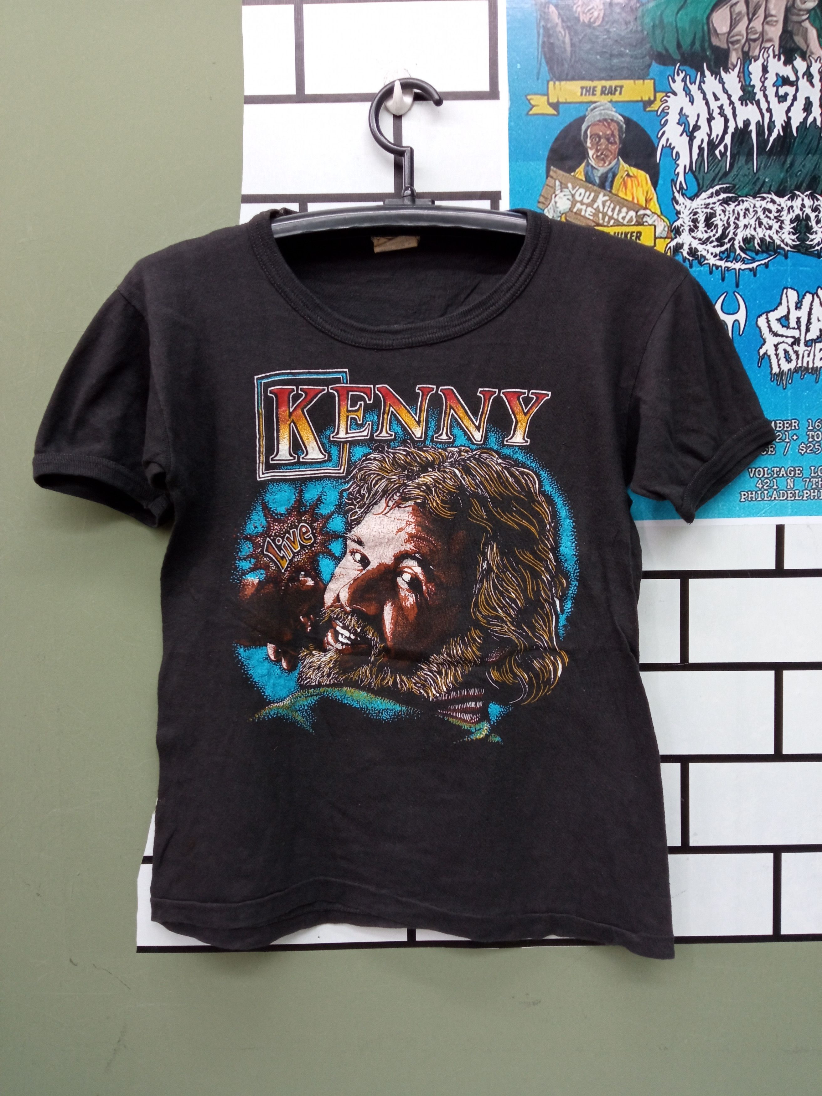 Vintage Kenny Rogers Tour Vintage T Shirt 70s Rock