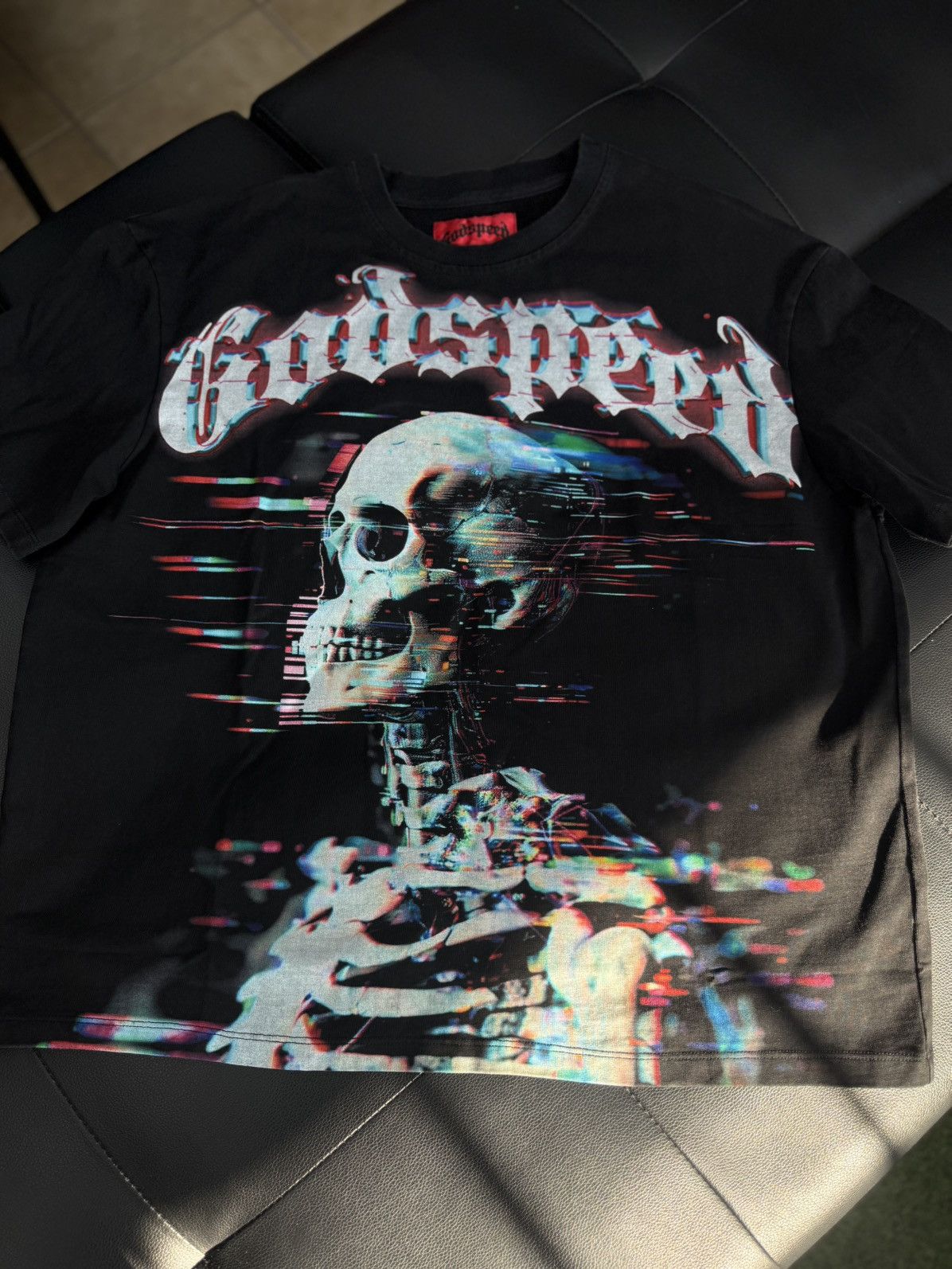 Godspeed Black Matrix Glitch Tee Shirt Size Xl New