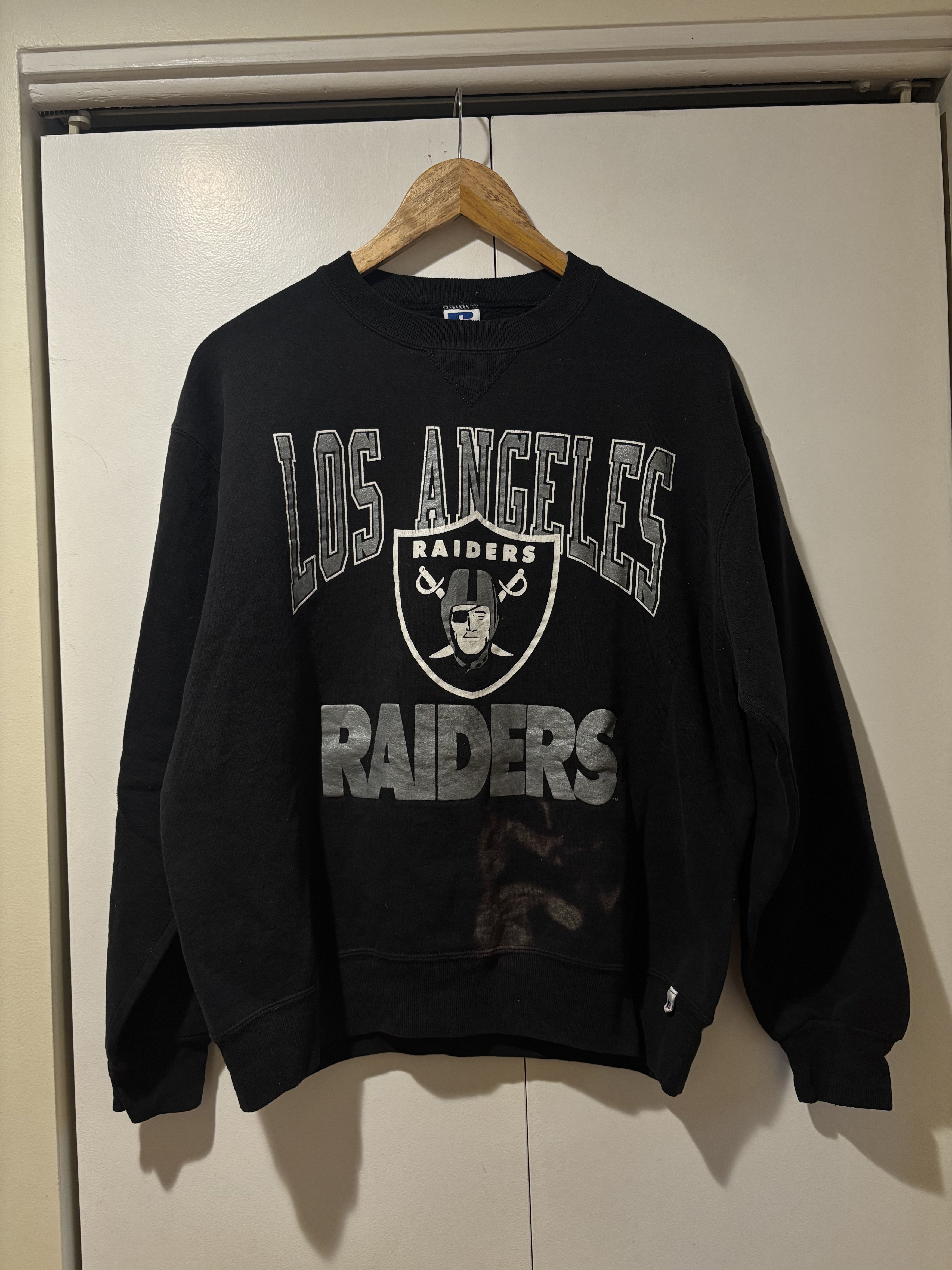Vintage Russell Athletic Made In Usa Raiders Crewneck