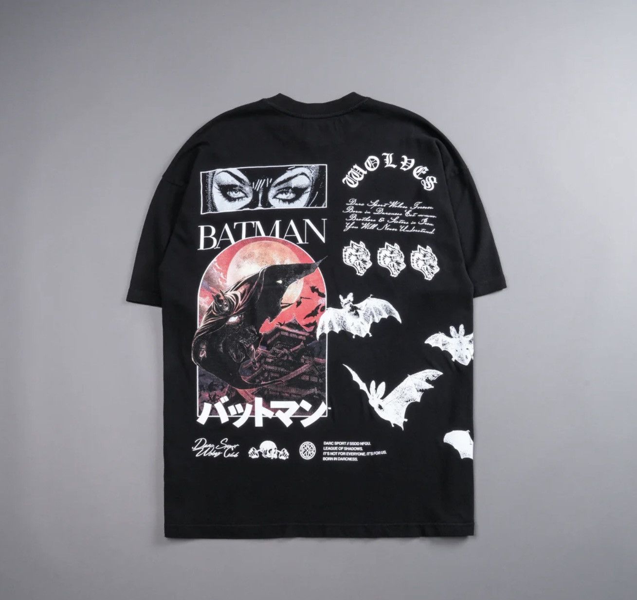Sport Darc Cave Premium Oversized Tee In Black Hoodie, Sweatshirt | FlexRushtees.com