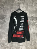 Other Vintage The God Father Overprint Logo Longsleeve