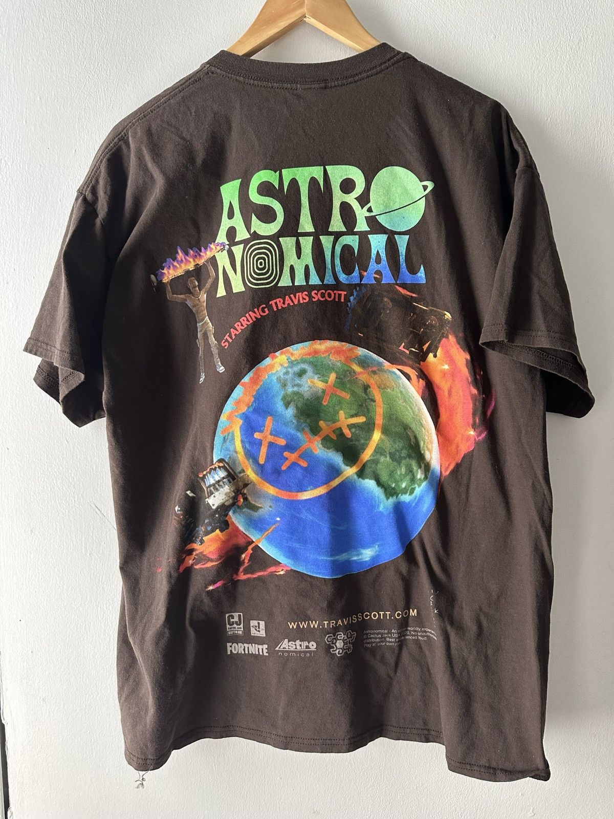 Scott Travis Scott Astronomical Fortnite T Shirt