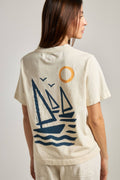 Women’S Escollera T-Shirt Whitewashed Walls