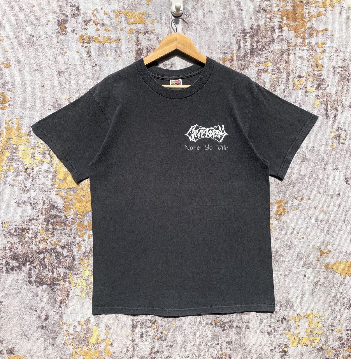 Band Tees Vintage Cryptopsy None So Vile Canada Death Metal Band Tee