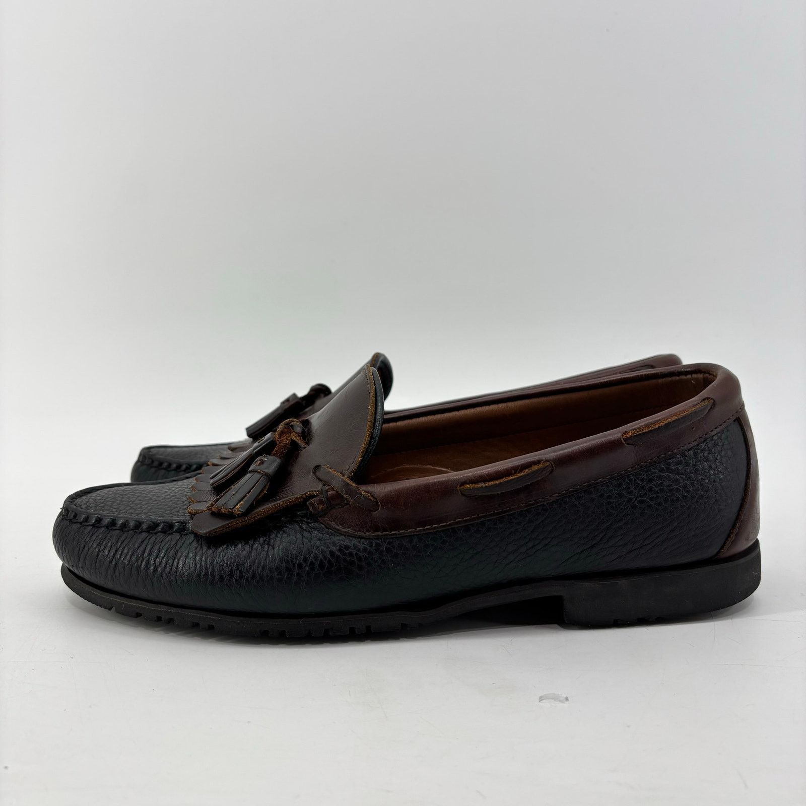 Edmonds Allen Edmonds Mens Sz 11 Nashua Kiltie Tassel Loafer Slip On