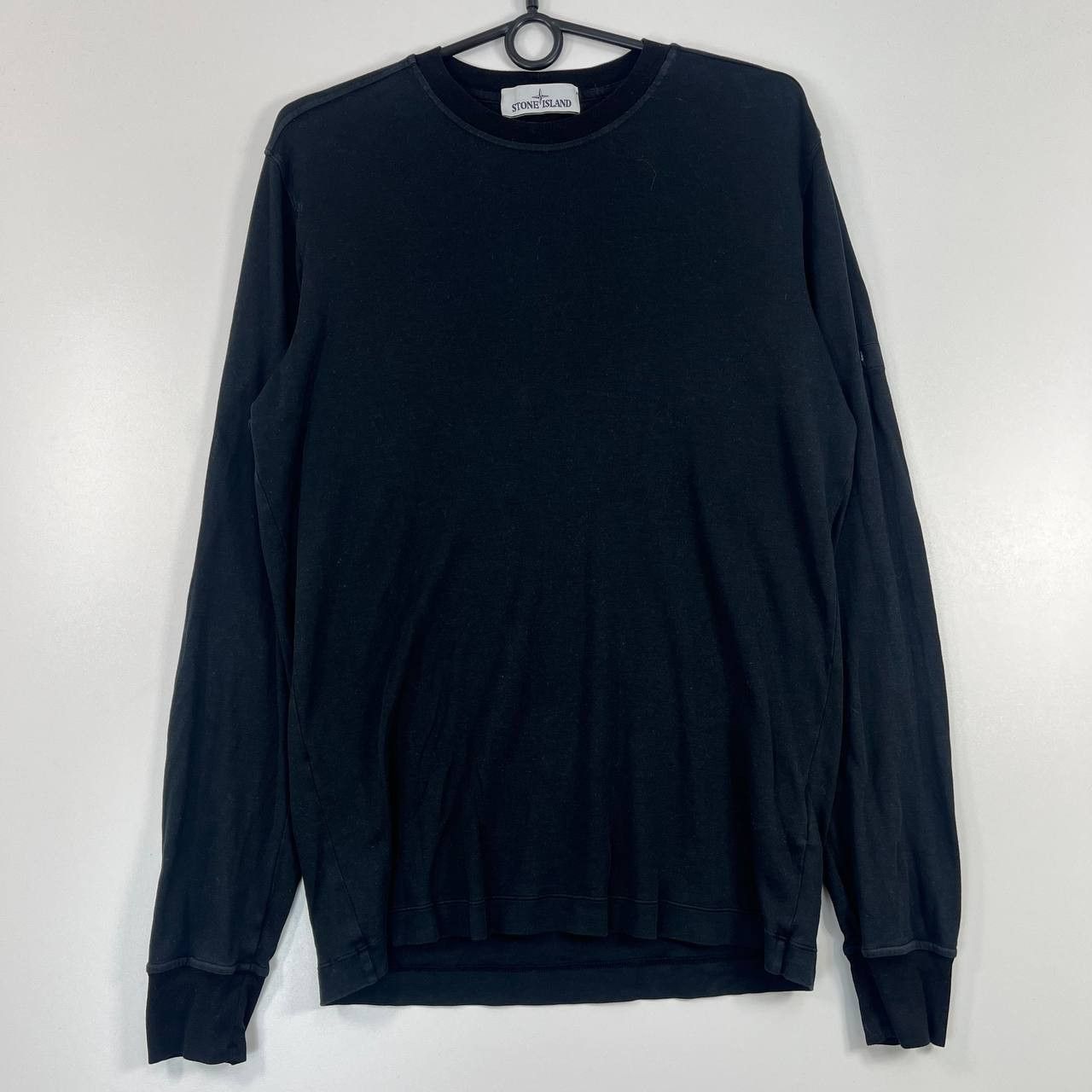 Island Stone Island Black Crewneck Sweatshirt Jumper Mens Size M
