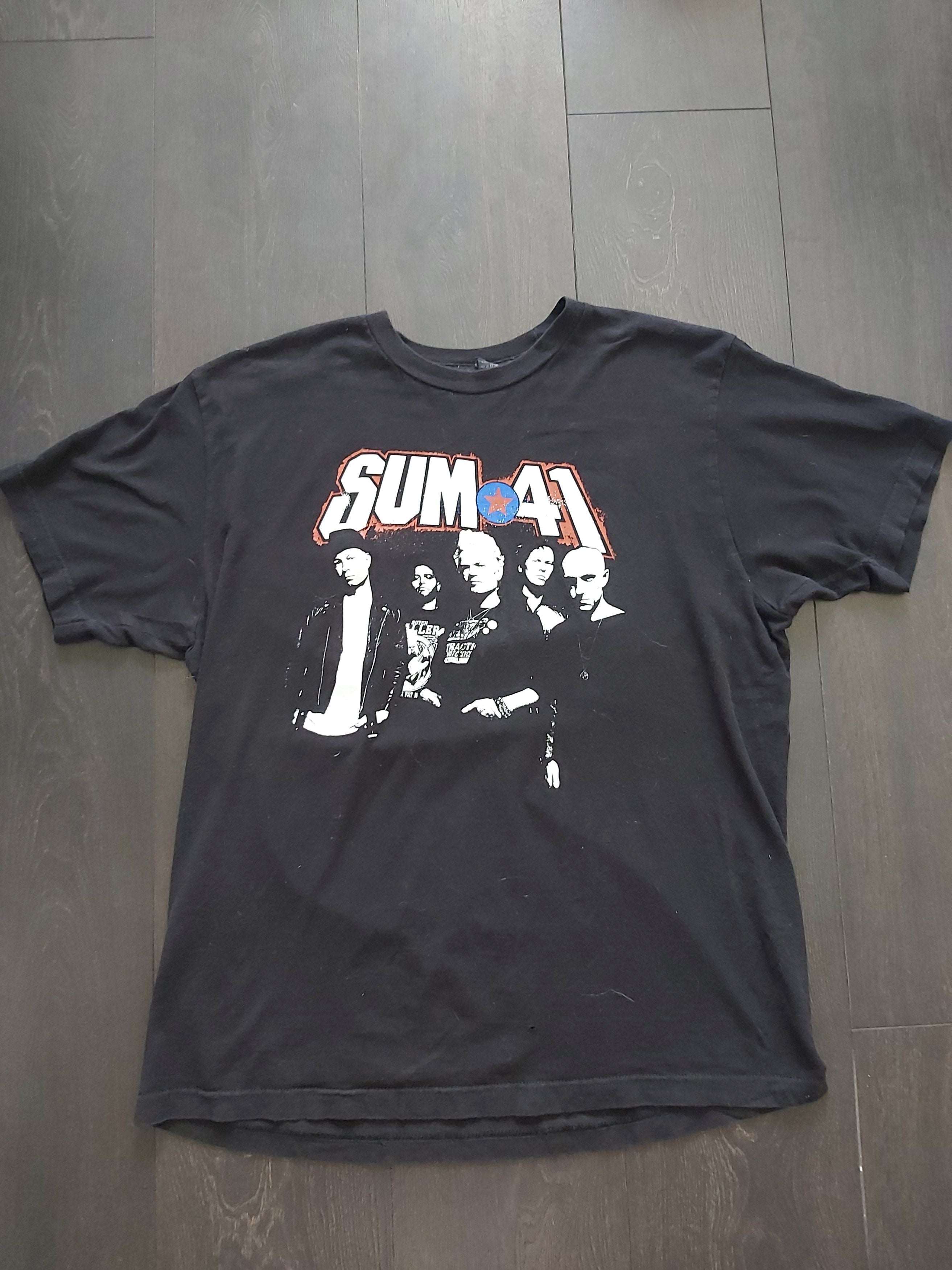Band Tees Sum 41 Tour Tee 2016 Hoodie, Sweatshirt | FlexRushtees.com