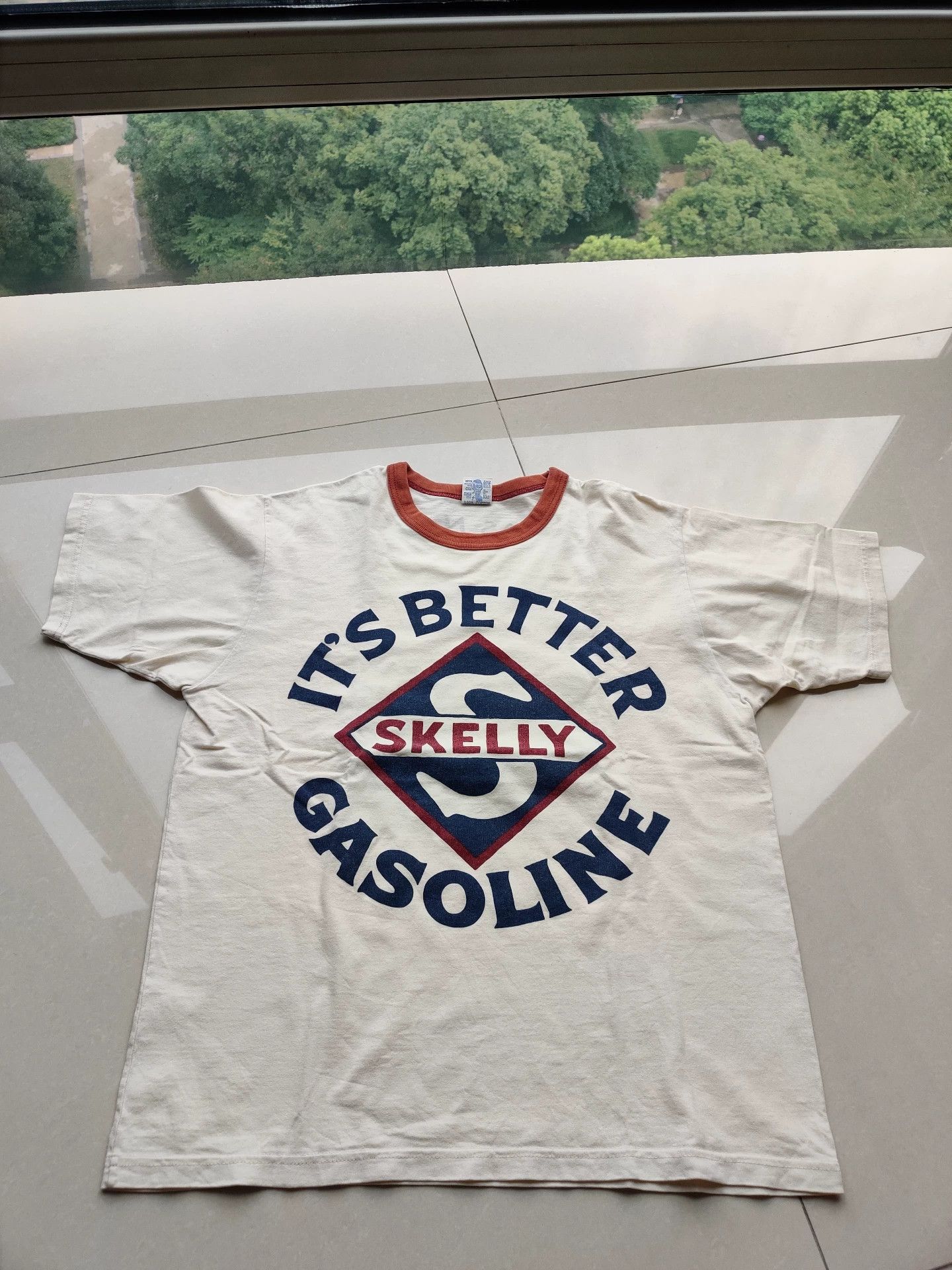 Japanese Brand Skelly Gasoline Graphic Short Sleeve Tee Hoodie, Sweatshirt | FlexRushtees.com