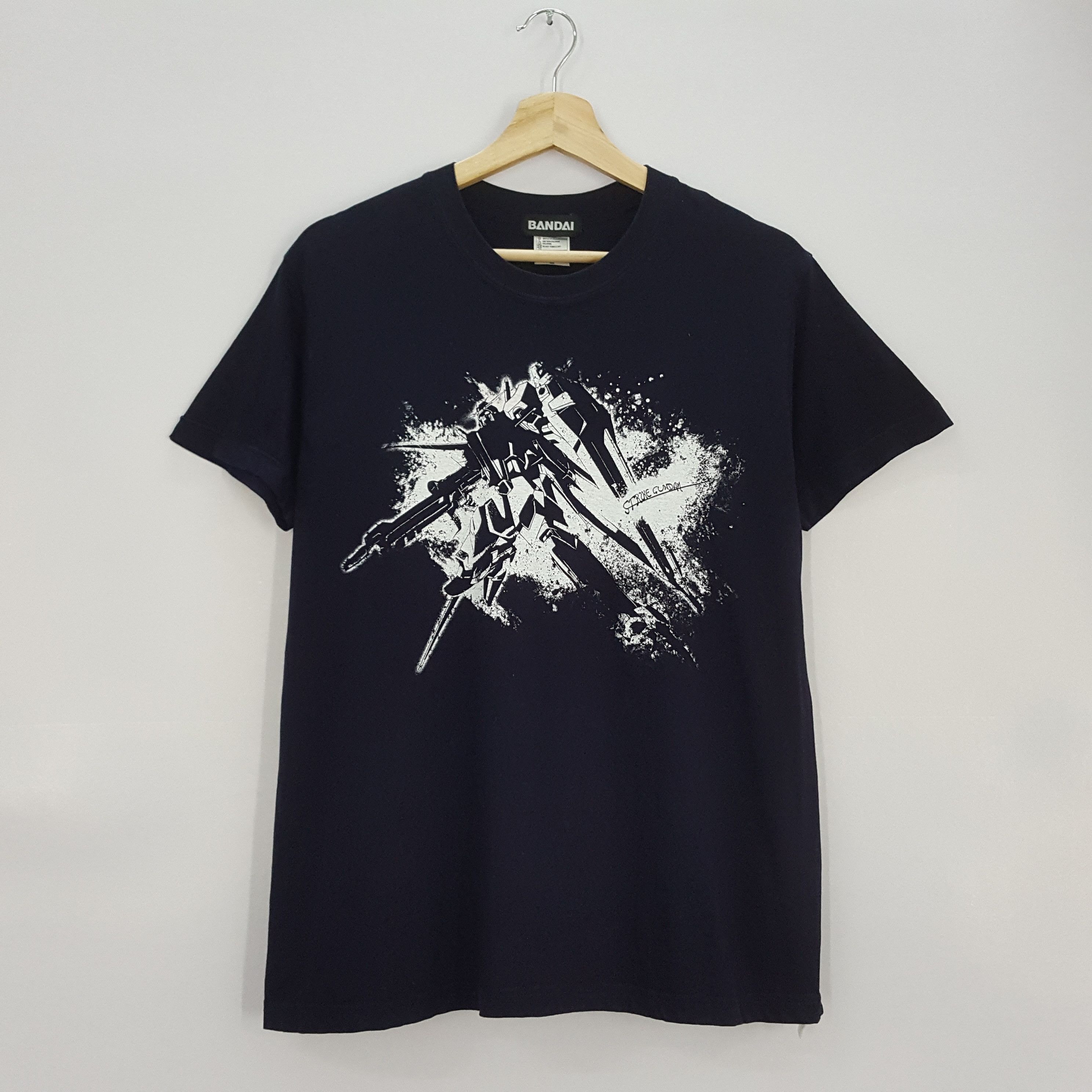 Japanese Brand X Vintage Vintage Gundam Strike Japanese Anime Series T Shirt Cp2