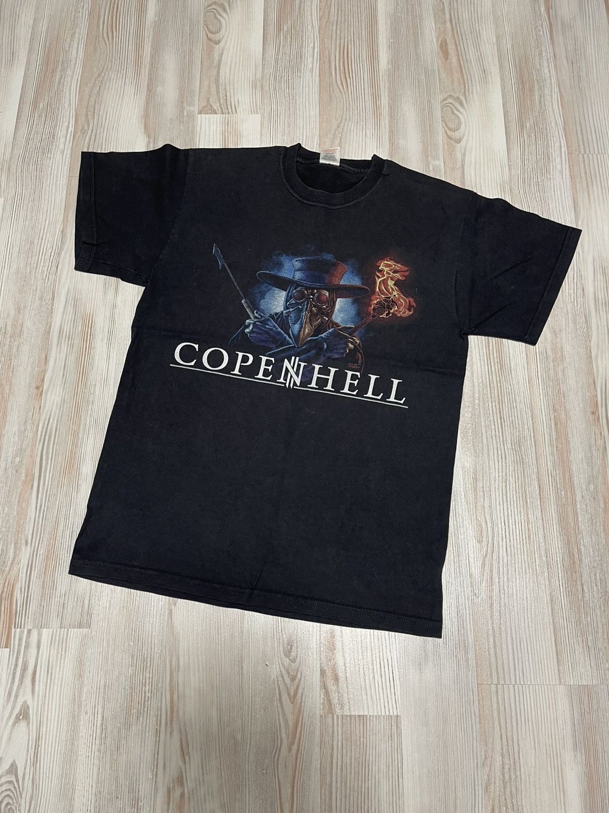 Vintage Copenhell Fruit Of The Loom Tee Vintage Big Logo