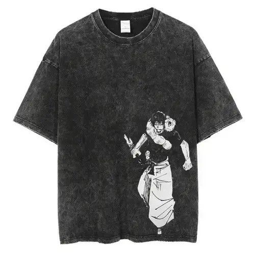 Vibe Y2k Vintage Styled Toji Fushiguro Jujutsu Kaisen T Shirt Hoodie, Sweatshirt | FlexRushtees.com