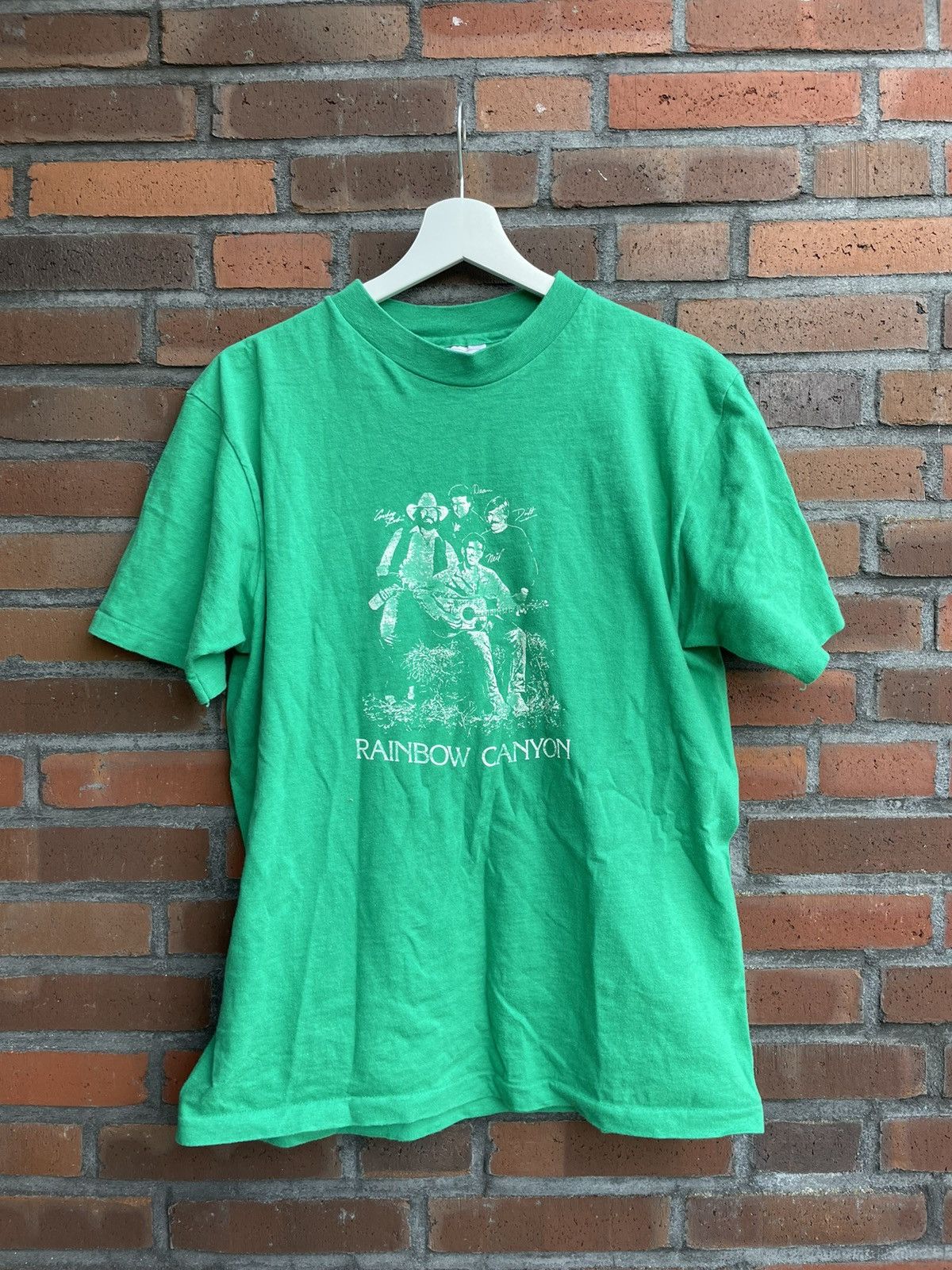 Vintage Rainbow Canyon Band T Shirt Vintage Hanes Beefy