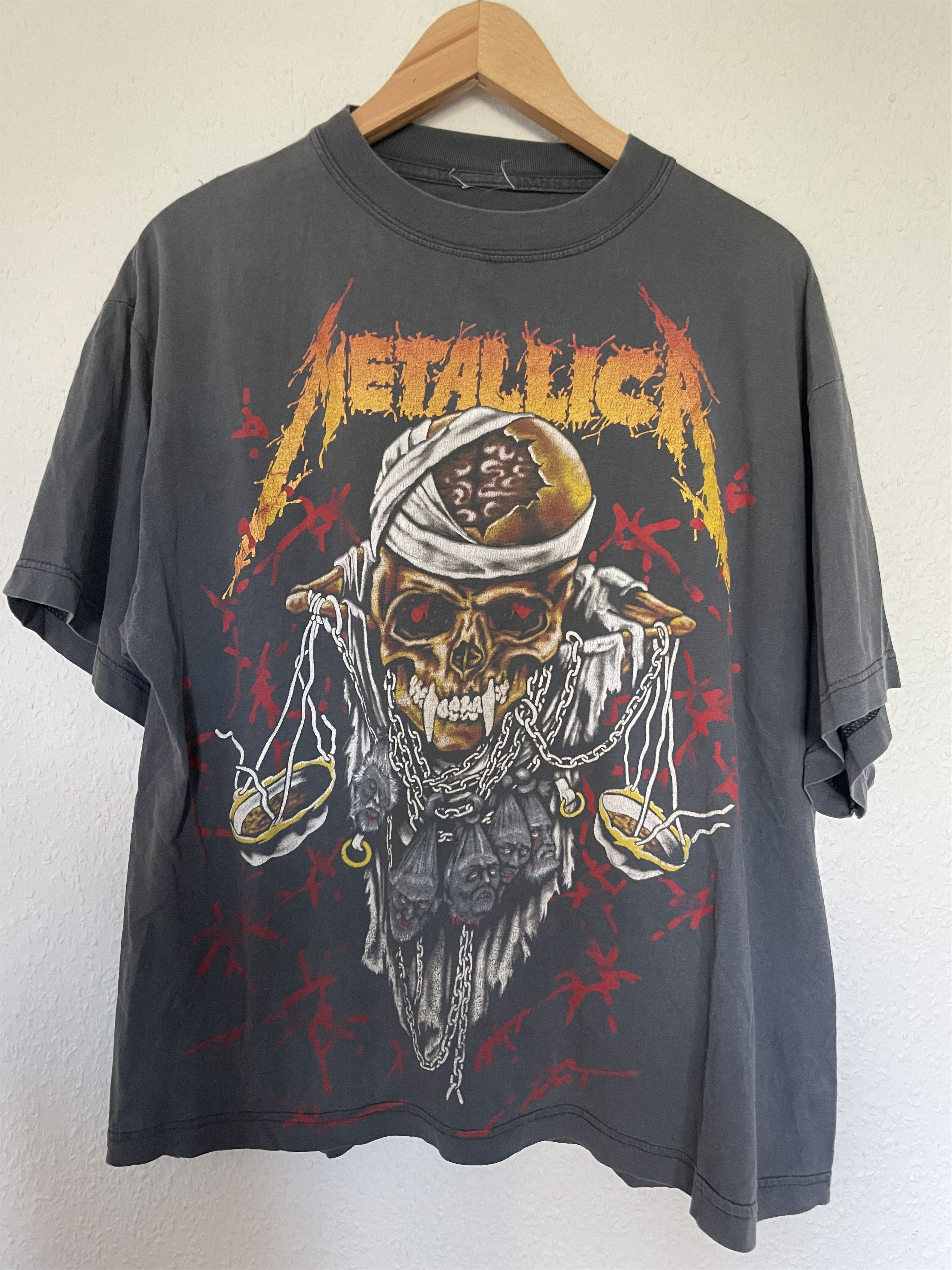 Vintage 90s Rare Metallica Bootleg T Shirt Hoodie, Sweatshirt | FlexRushtees.com