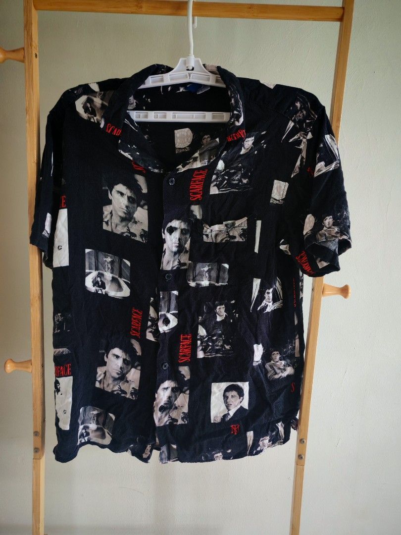 Scarface All Over Print Rayon Shirt