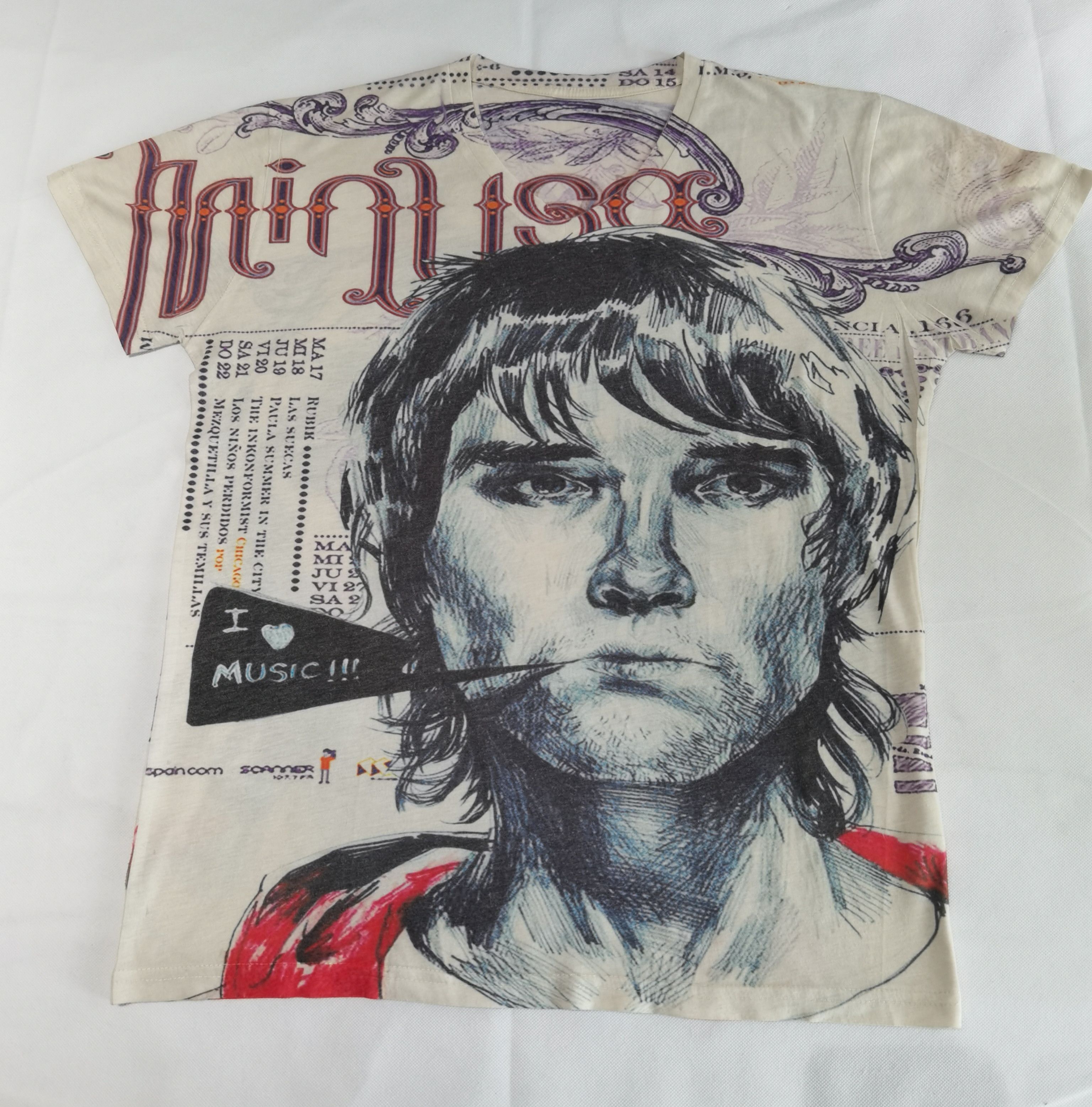 Band Tees Rare Overprint Ion Brown The Stone Roses Hoodie, Sweatshirt | FlexRushtees.com