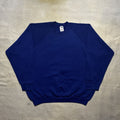Vintage 80s Fruit Of The Loom Raglan Crewneck Sweatshirt