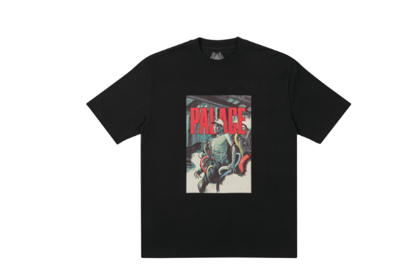 Palace Mangas T Shirt Black Size Large Hoodie, Sweatshirt | FlexRushtees.com