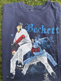 Mlb Vintage 2007 Josh Beckett Y2k Red Sox T Shirt Mlb Baseball