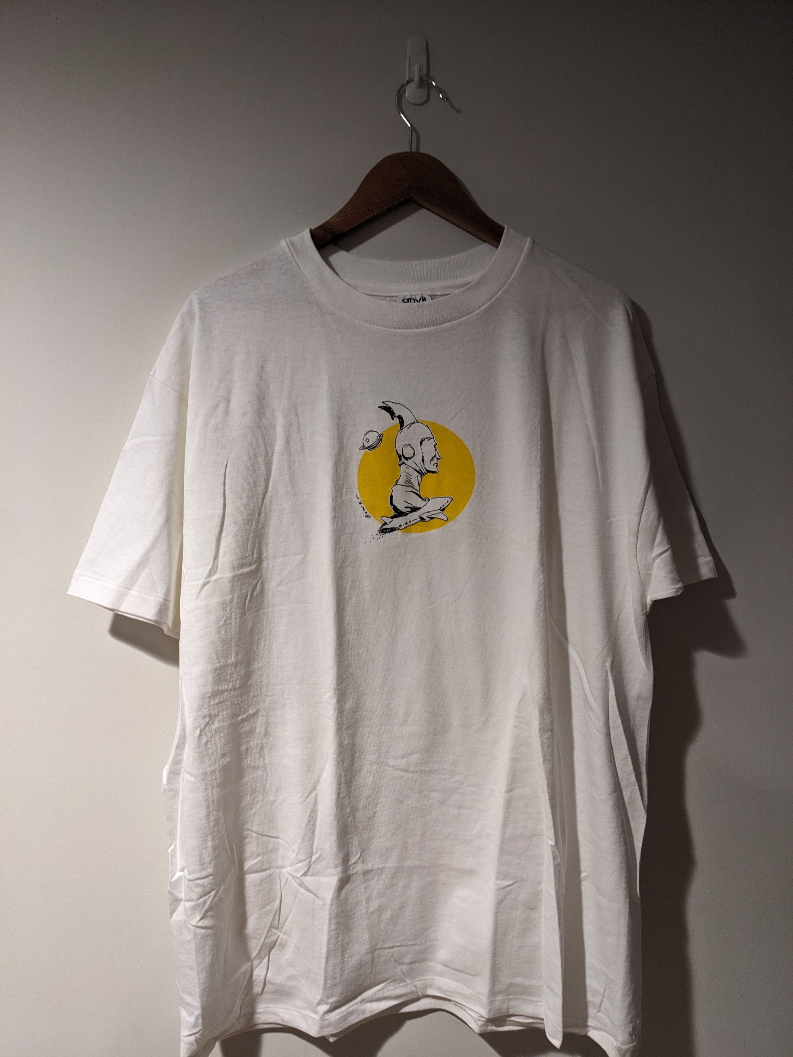 Vintage 90s Comic Book Artist Bower Astronaut T Shirt