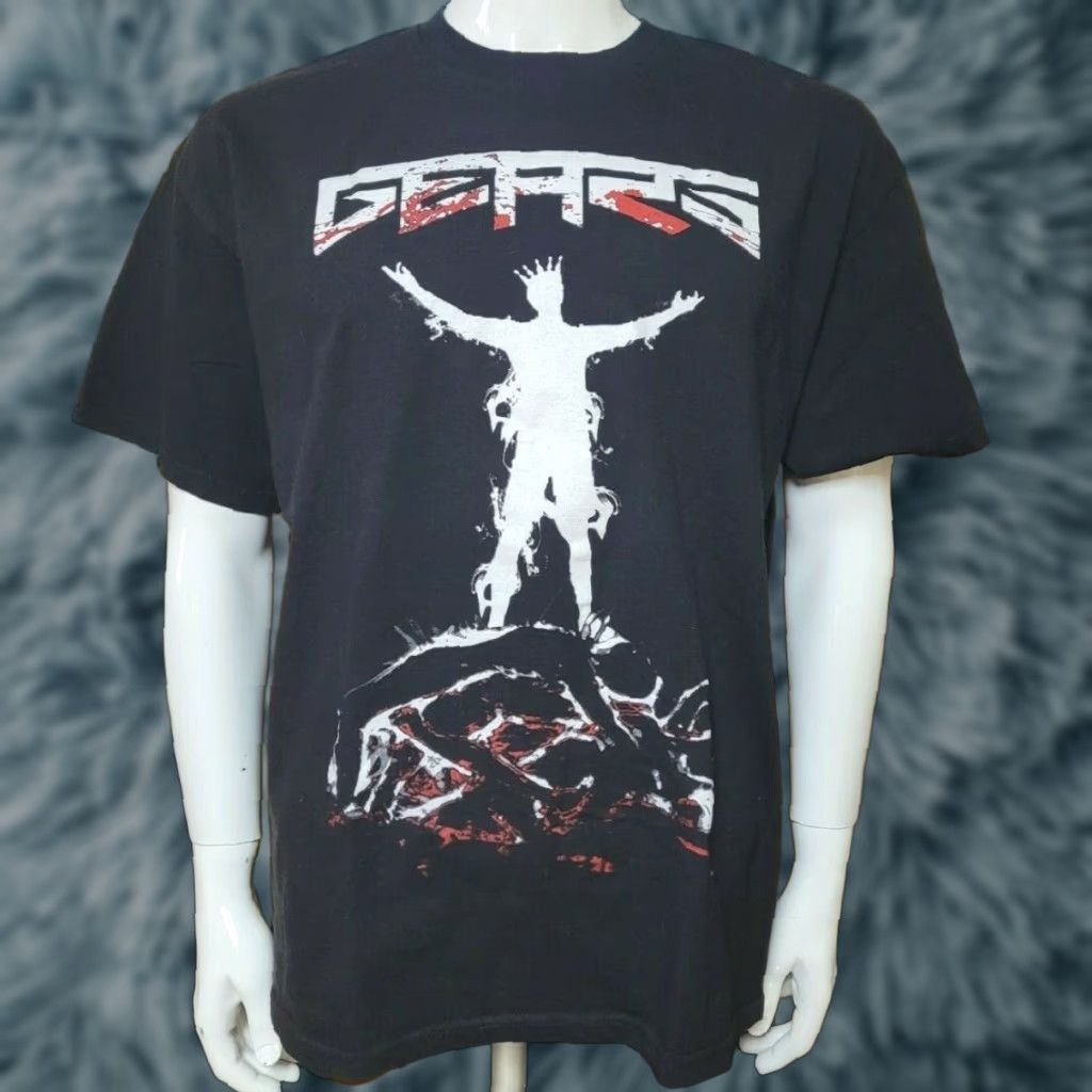 Vintage Gears Band T Shirt Xl Nice Miami Fl Nu Metal Rock Men Black Short Sleeve Round Neck Shirt