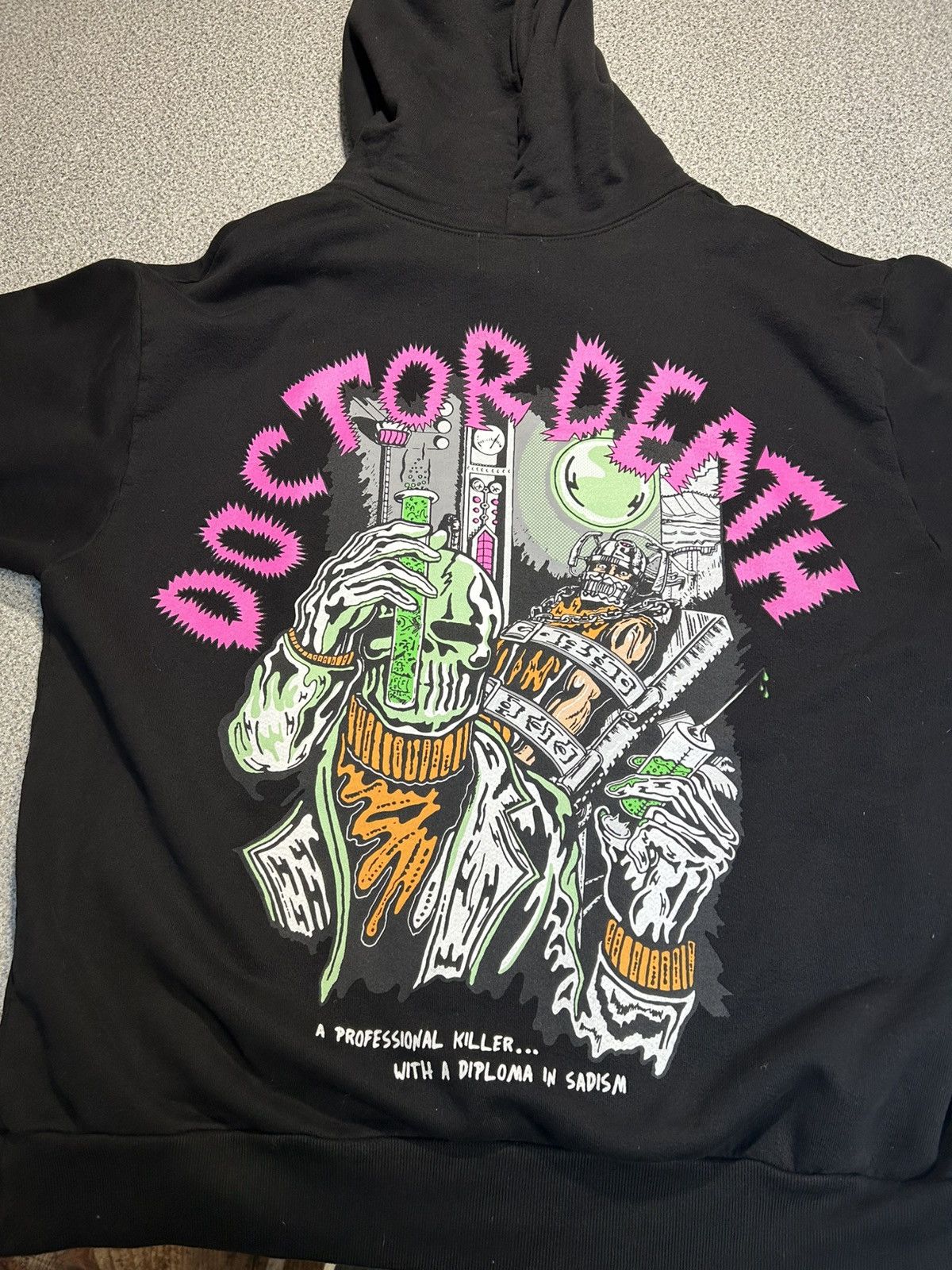 Lotas Warren Lotas Dr Death Hoodie T-Shirts, Sweatshirt | FlexRushtees.com
