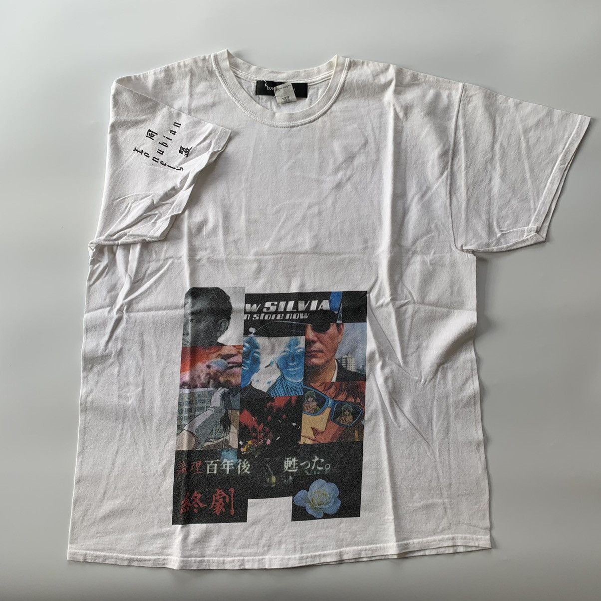 Vintage Ghost In The Shell Anime Collab Tshirt Hoodie, Sweatshirt | FlexRushtees.com