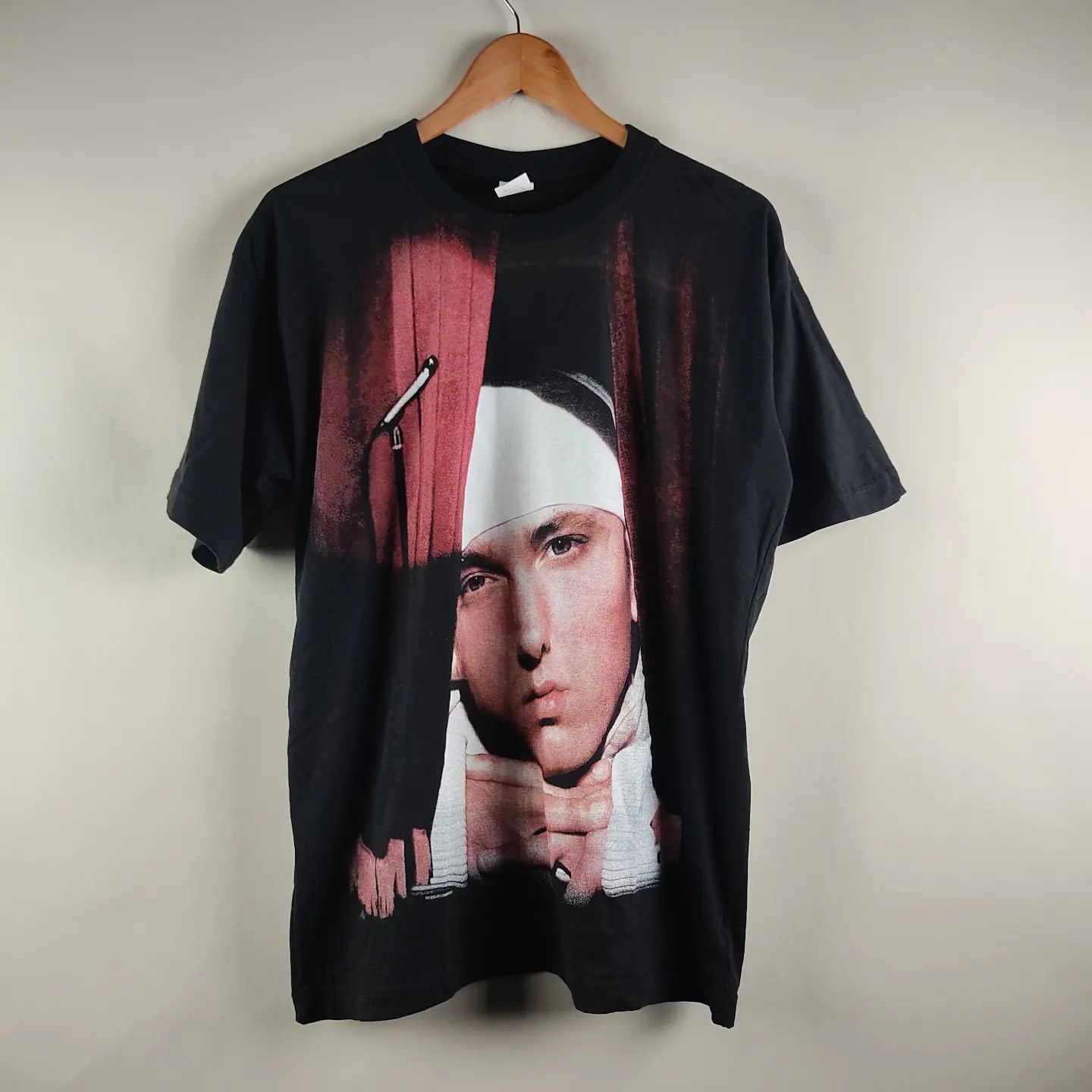Rap Tees X Vintage 2003 Eminem The Eminem Show Full Print Hoodie, Sweatshirt | FlexRushtees.com