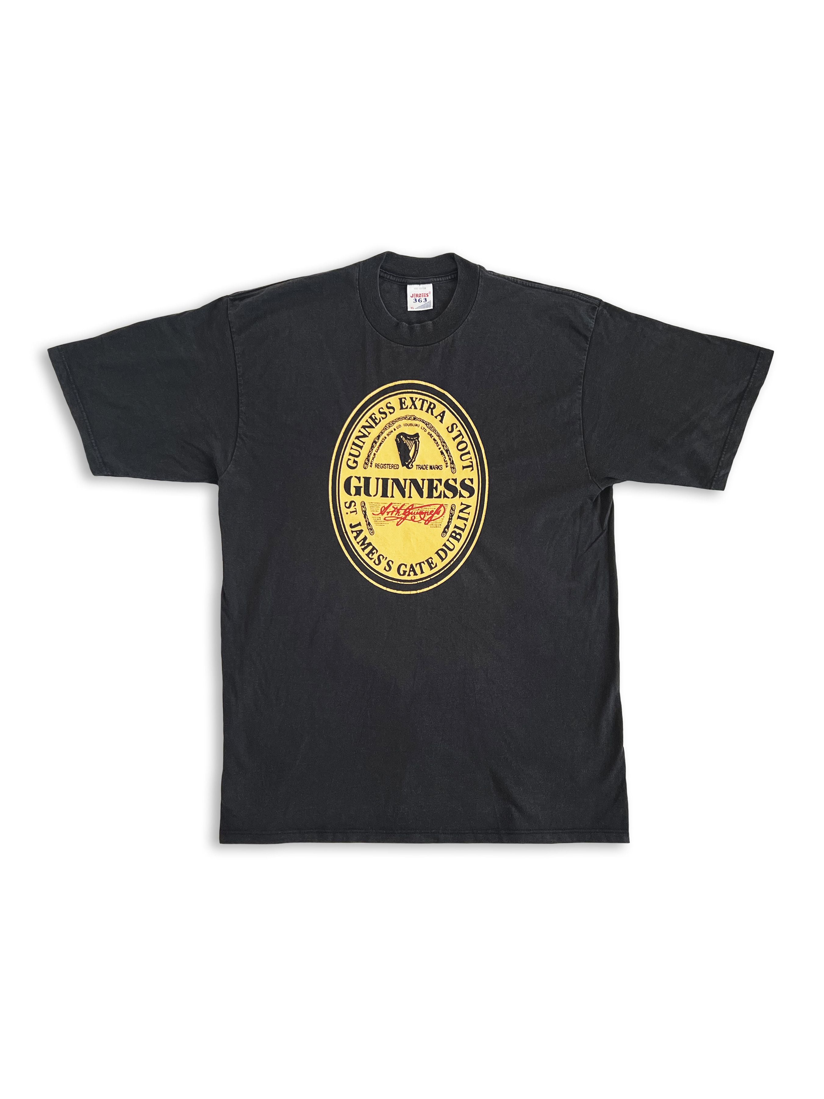 Jerzees Vintage 90s Guinness Beer T Shirt Y2k 80s Retro Jerzees Hoodie, Sweatshirt | FlexRushtees.com