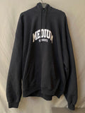 Vetements 24ss Medium Logo Printed Hoodie T-Shirts, Sweatshirt | FlexRushtees.com