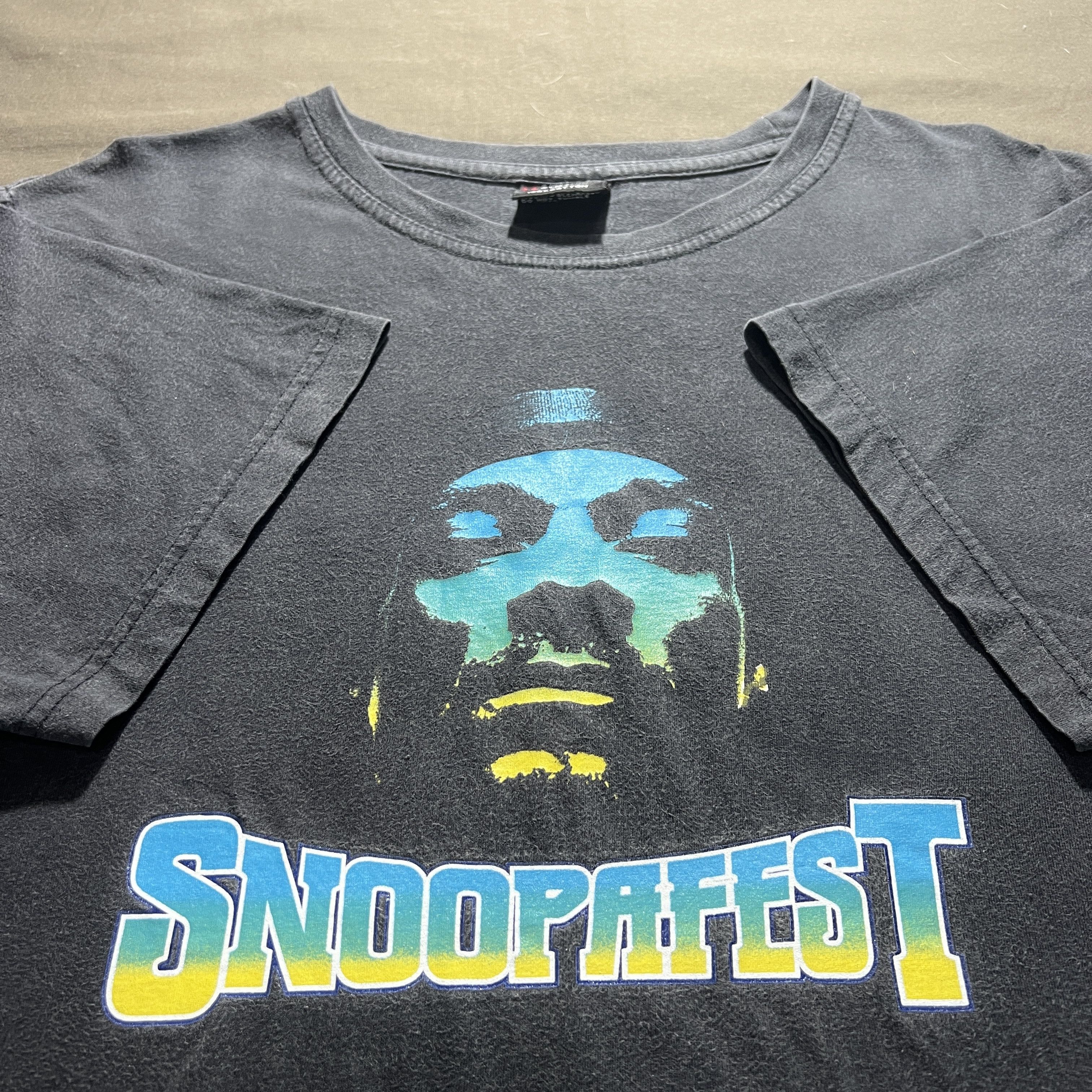 Rap Tees X Snoop Dogg 2011 Snoop Dogg Supafest Tee Shirt Australian Tour Faded Hoodie, Sweatshirt | FlexRushtees.com