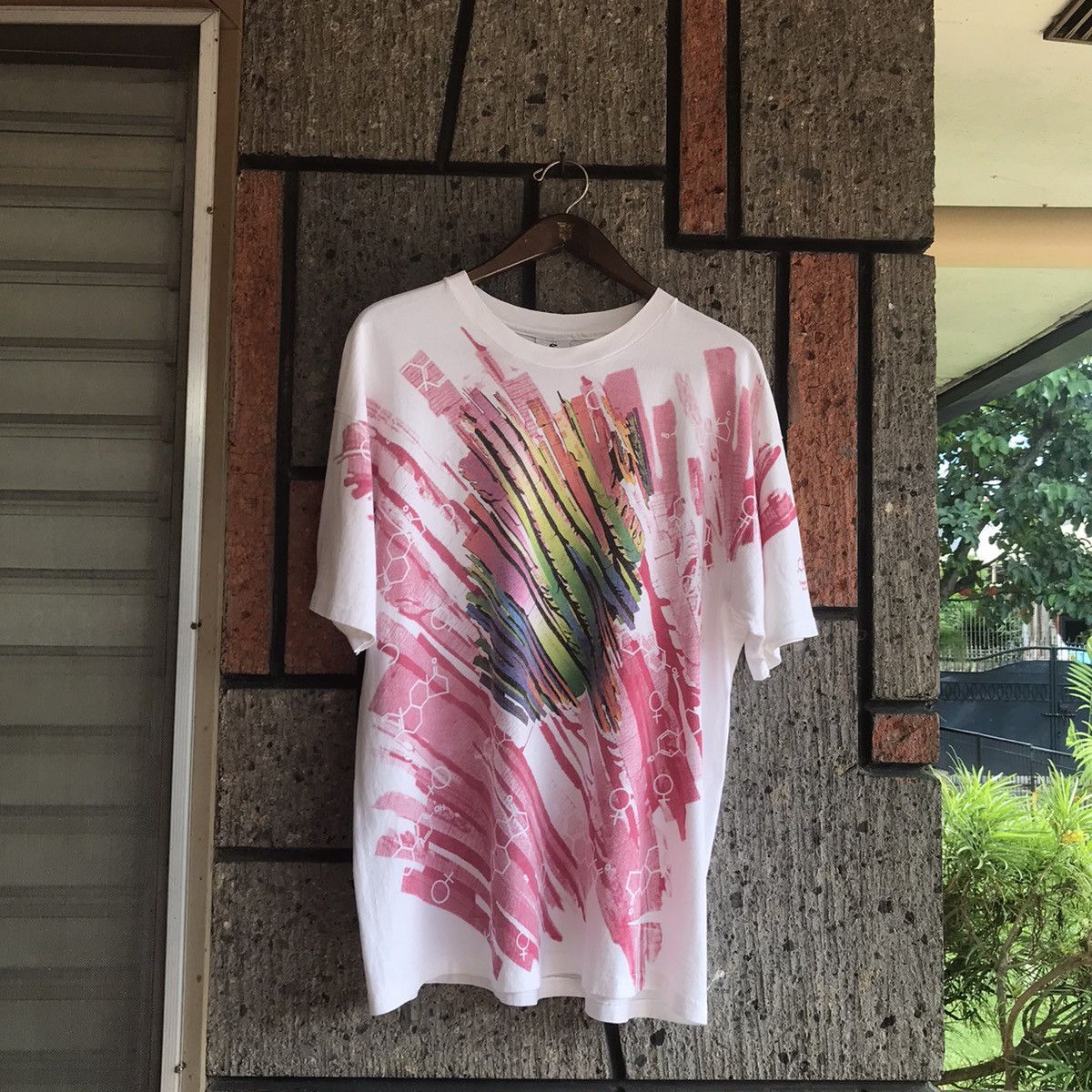 Other Rare Vtg 90s Andazia Estrogen Hormone Art Tee Shirt Hoodie, Sweatshirt | FlexRushtees.com