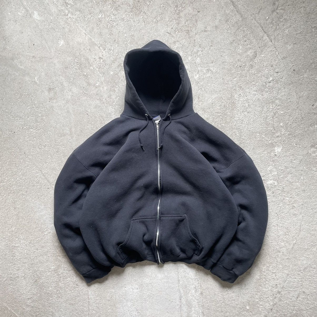 90s Vintage Made In Usa Zip Up Hoodie