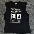 Fruit Of The Loom Vintage Tenacious D Wanted Dead Or Alive T Shirt Xl Black Cotton Logo Crew Neck Me Hoodie, Sweatshirt
