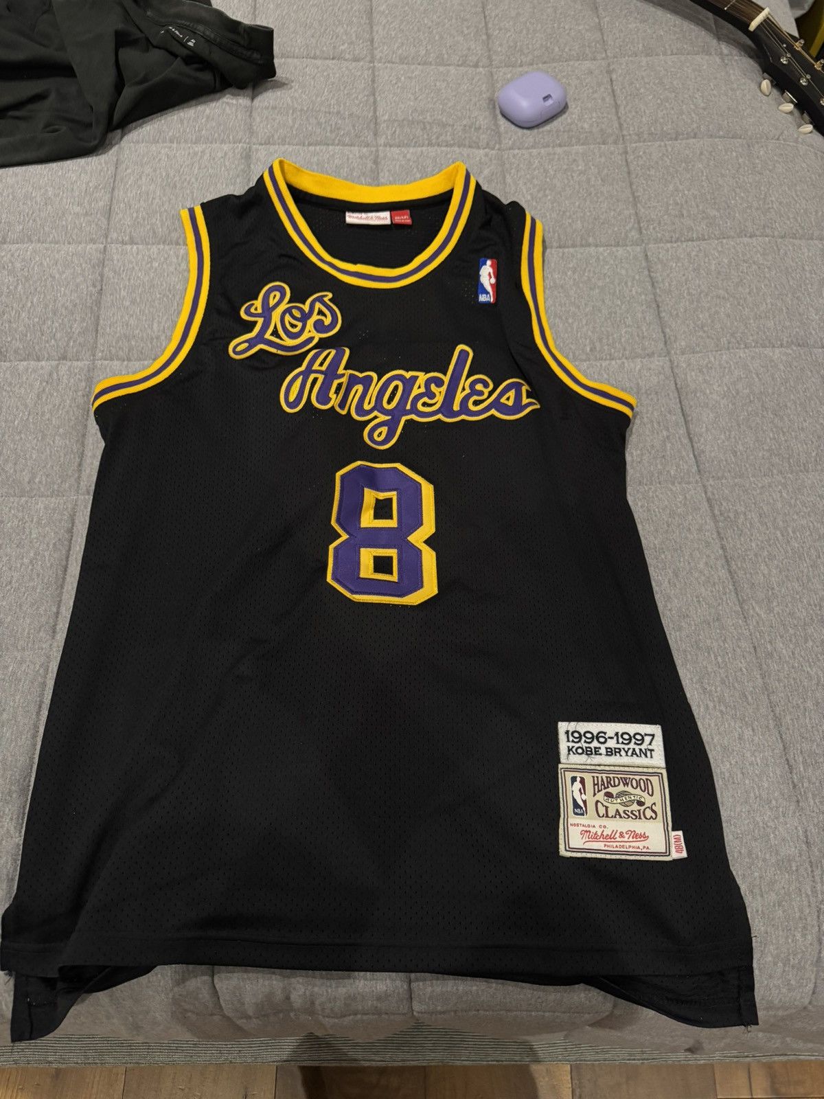 Mitchell Ness Vintage Kobe 8 Black Mamba Jersey