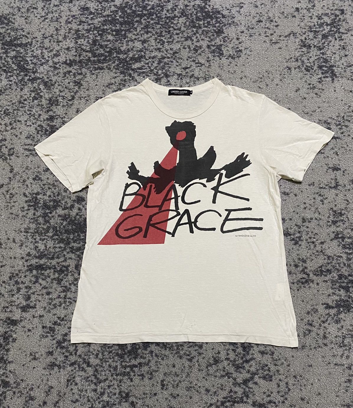 Japanese Brand Y2k Undercover Black Grace Tshirt Hoodie, Sweatshirt | FlexRushtees.com