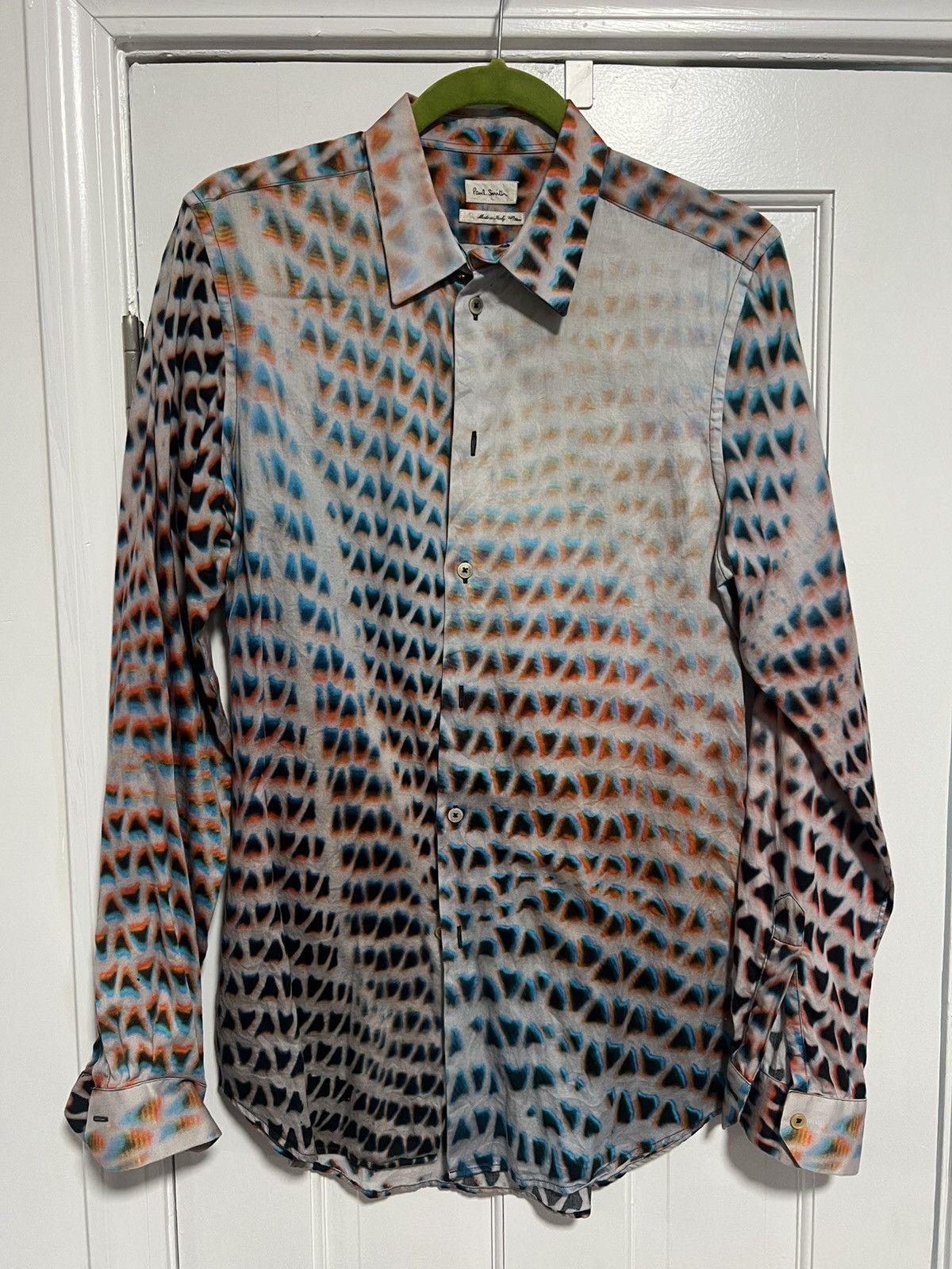 Paul Smith Cool Sharks Tooth Esque Print Shirt Hoodie, Sweatshirt | AU16VibeMintTees.com