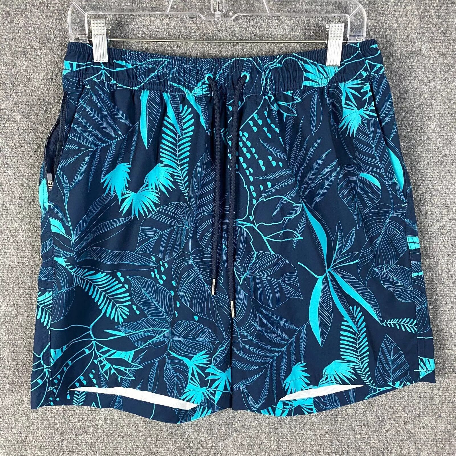 Other Goodfellow Swim Trunks Men S Hawaiian Drawstring Stretch M