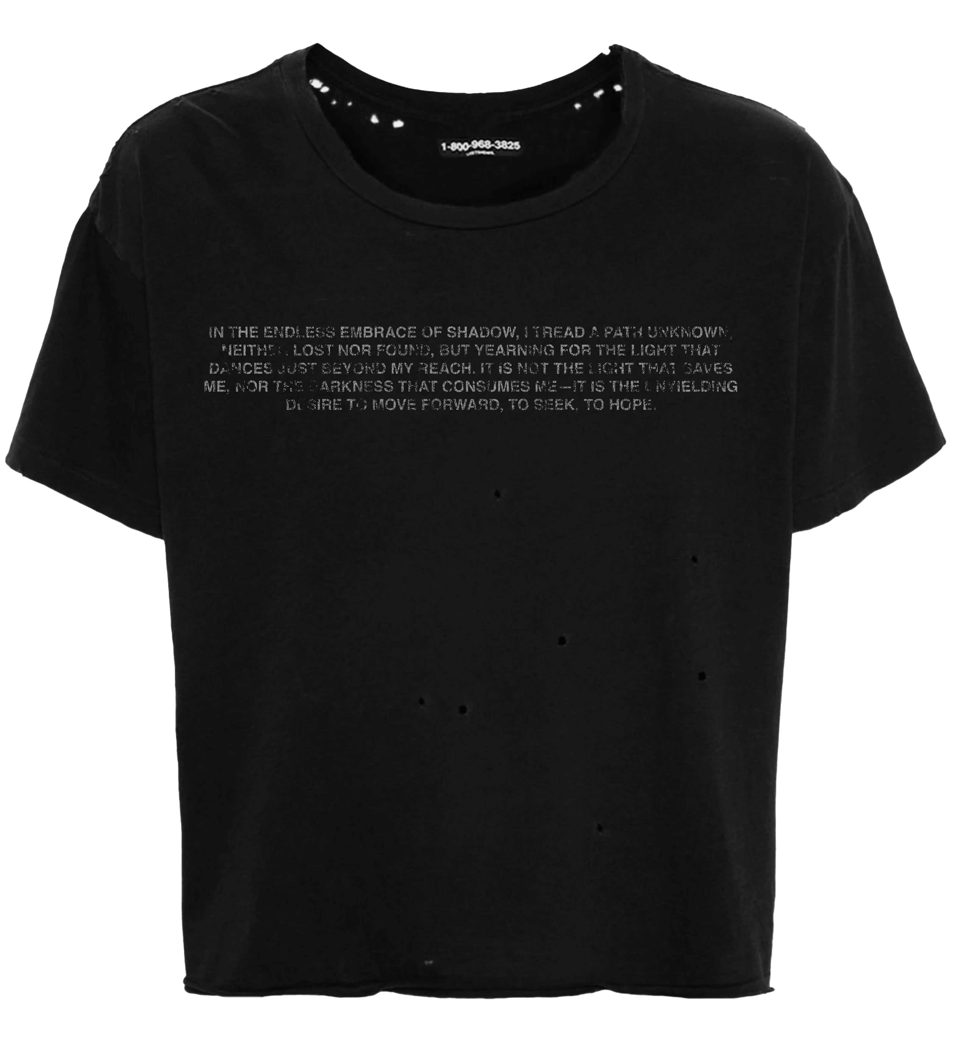 Lostshdws Quote Black Tee Hoodie, Sweatshirt | FlexRushtees.com