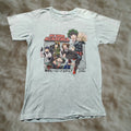Vintage My Hero Academia T Shirt Men S S Anime Deku Short Sleeve Crew Cotton Gray Hoodie, Sweatshirt | FlexRushtees.com