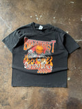Vintage Y2k 2000s Rare Flame Biker Pumpkin Grunge Shirt Hoodie, Sweatshirt | FlexRushtees.com
