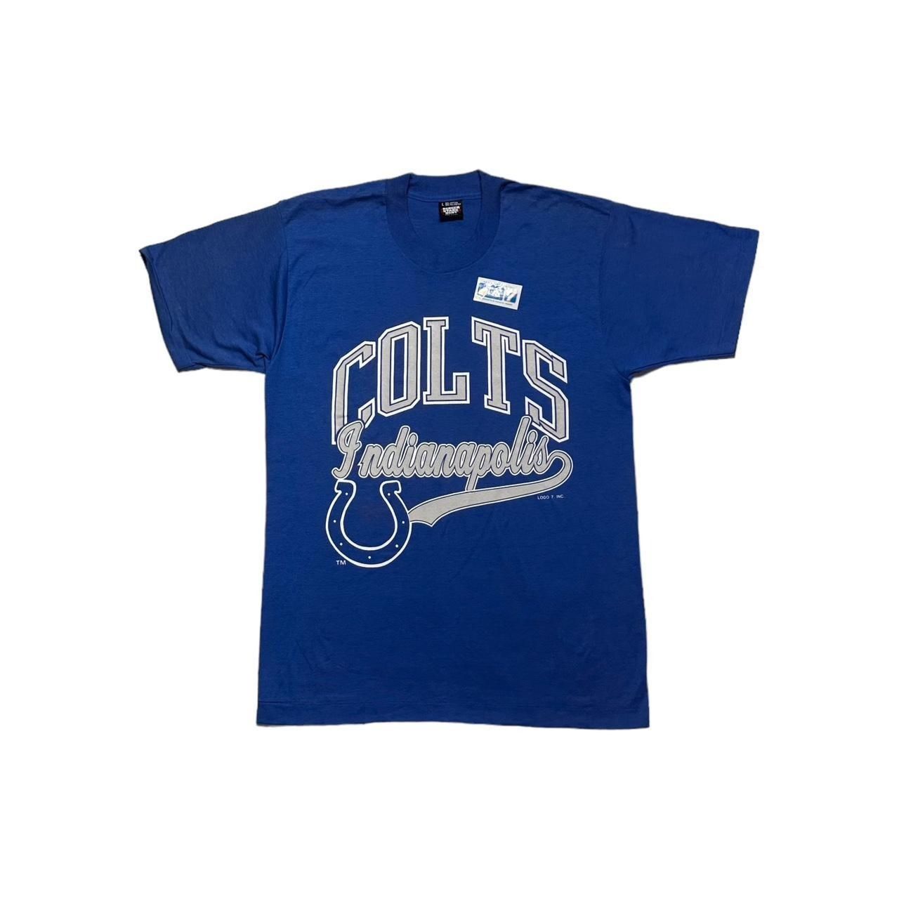 Vintage Indianapolis Colts Deadstock Logo 7 T Shirt Hoodie, Sweatshirt | FlexRushtees.com